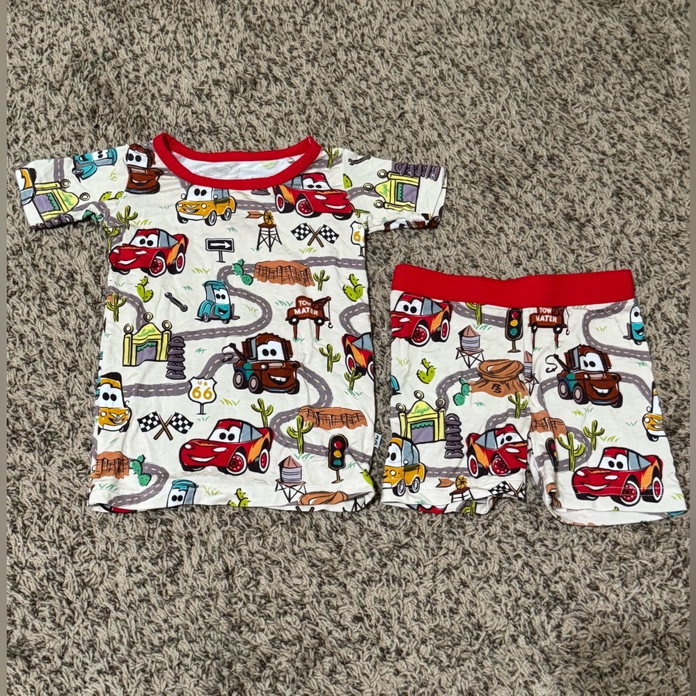 Little sleepies radiator springs cars  pajamas